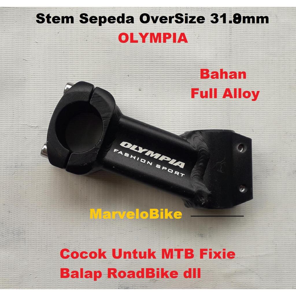 OverSize 31.8mm OLYMPIA MTB Fixie Racing RoadBike Stem Head Stem ...
