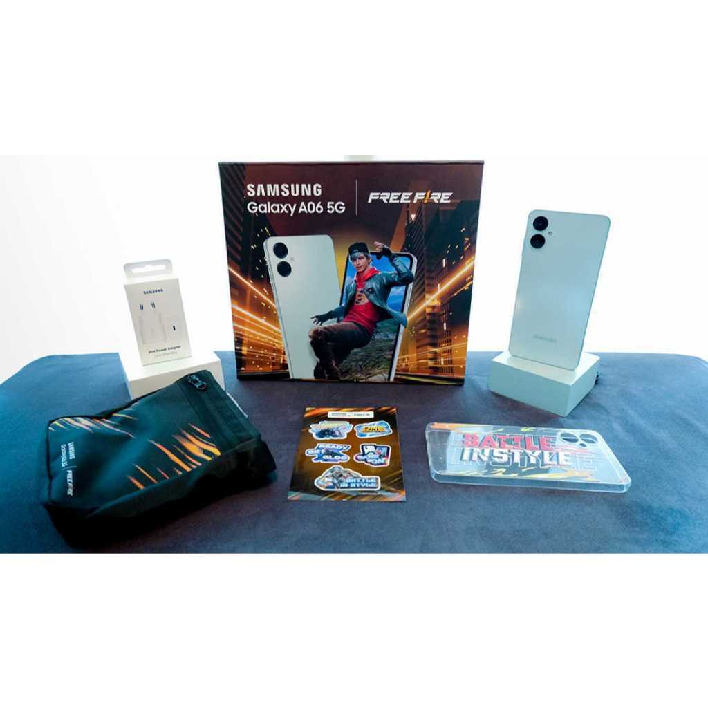 Samsung Galaxy A06 5G free adaptor 5G ram 6/128GB game edition galaxy a06 5G game edition a065G garansi resmi Garansi Resmi - Gambar 2