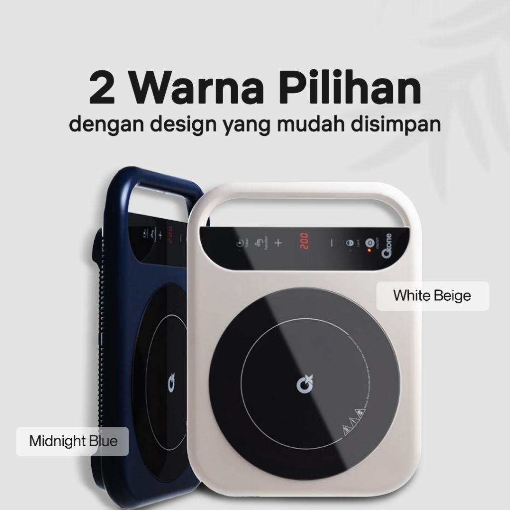Oxone OX640OB Handee Kompor Listrik Portable 1 Tungku Design Elegant - Gambar 3