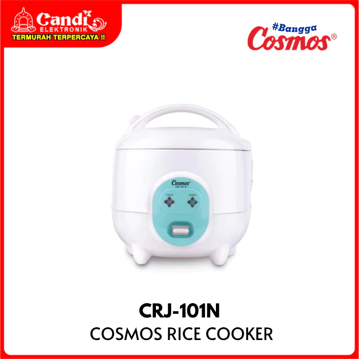 COSMOS Rice Cooker Penanak Nasi 0,6 Liter Non Stick CRJ-101N