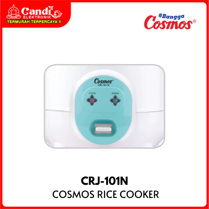 COSMOS Rice Cooker Penanak Nasi 0,6 Liter Non Stick CRJ-101N - Gambar 2
