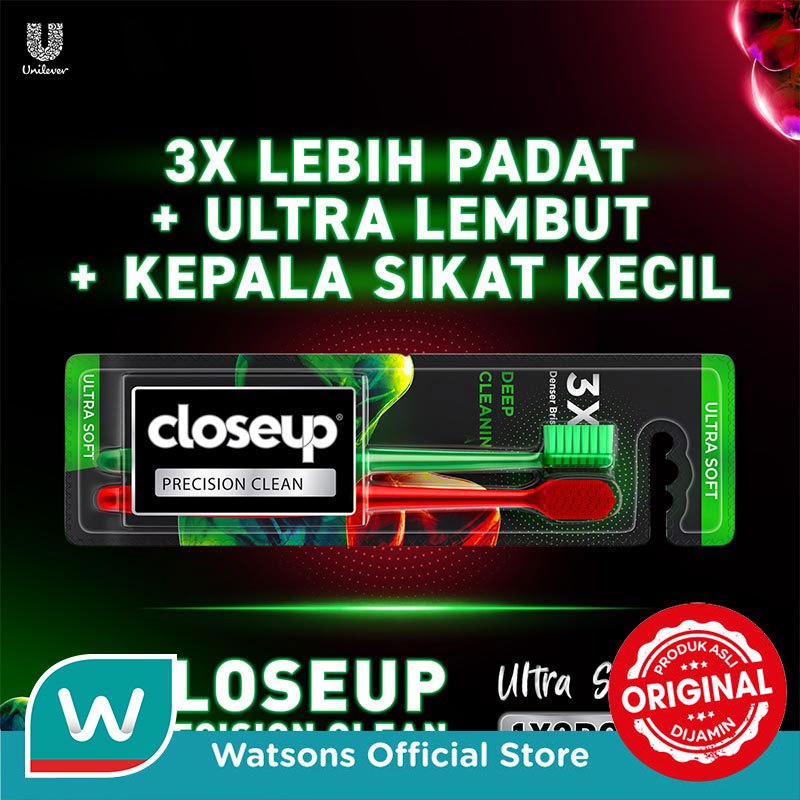 Close Up Sikat Gigi Precision Clean 2'S