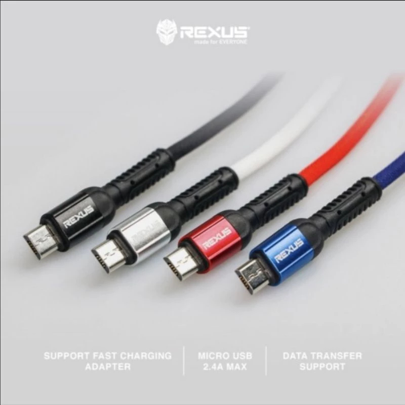 Rexus CB167M / CB-167M Cable Data Micro USB Fast Charging Kabel Datas - Gambar 2