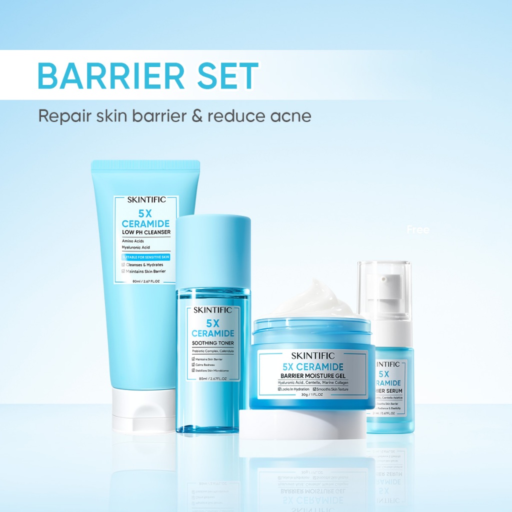 [!! SPECIAL PACKAGE] SKINTIFIC Glow Expert Set Brightening Moisturizer Serum Niacinamide Retinol - Gambar 4