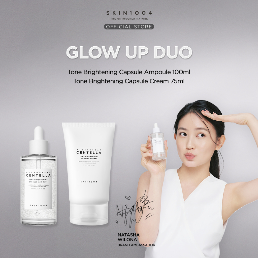 SKIN1004 Glow Up Duo (Tone Brightening Capsule Ampoule 100ml + Capsule Cream 75ml)