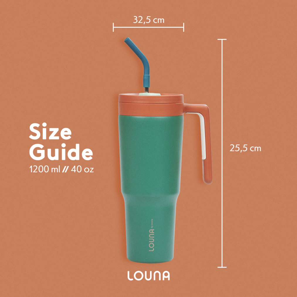 Louna LO311 Classic Tumblr – 1200ml (Ocean / Forest / Sorbet) - Gambar 2