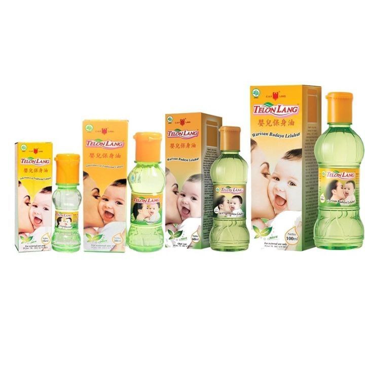 Lang Telon 30 Ml / 60 Ml / 100 Ml - Minyak Telon - Gambar 2