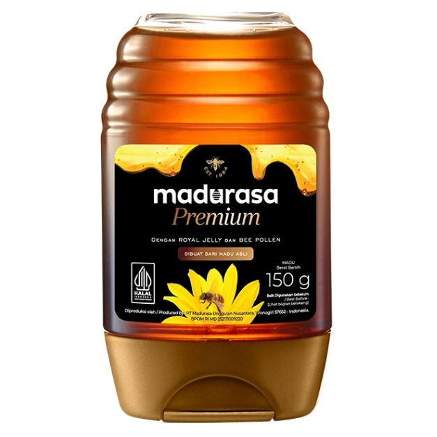 Madurasa Premium 150Gr - Madu Asli Royal Jelly Bee Pollen - Gambar 2