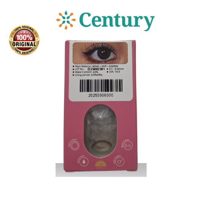 MYSTIC EYES PREMINUM SOFT CONTACT GLAMOUR DEWY GRAY MC06 / CONTACT LENS / PERAWATAN MATA - Gambar 2