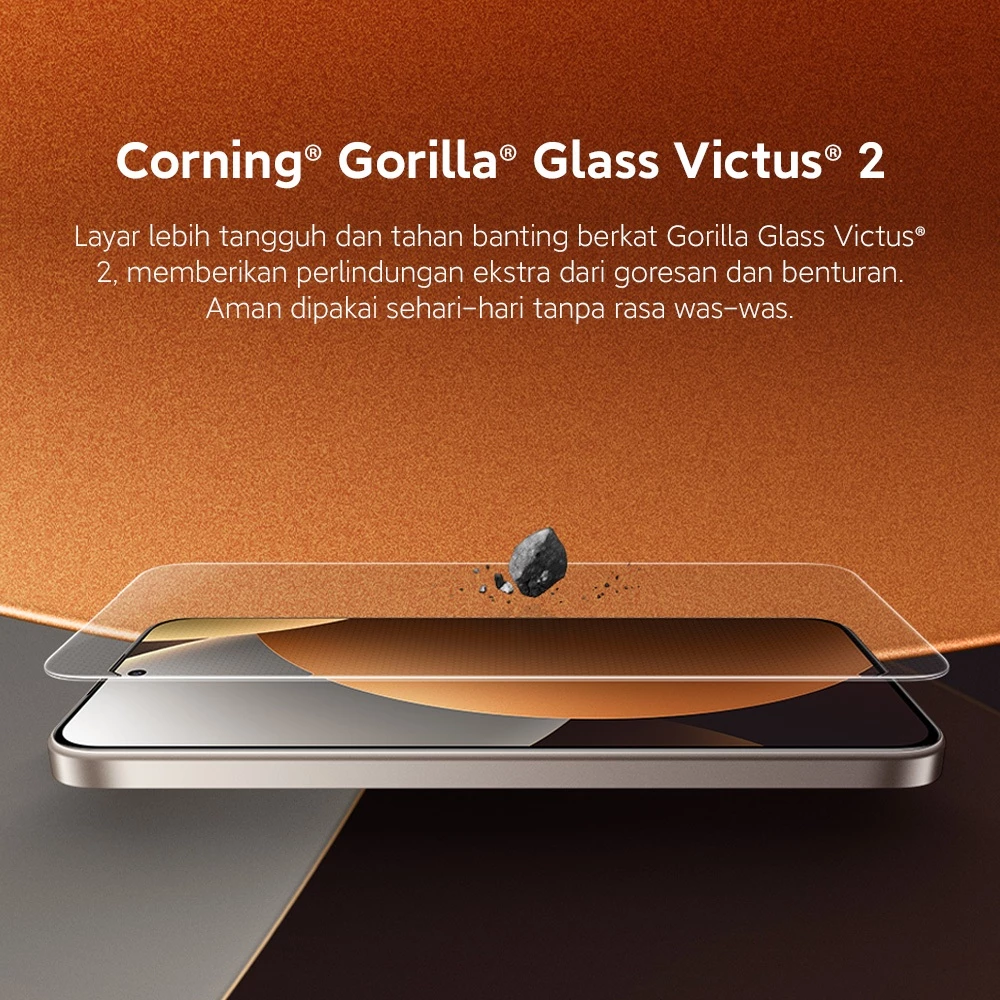 Xiaomi Redmi Note 15 Pro 5G (8/256GB) (12/512GB) / Baterai besar 6580mAh / Corning® Gorilla® Glass Victus® 2 / IP69K Ketahanan debu dan air / Kamera baru 200MP dengan kejernihan ultra / Layar AMOLED CrystalRes 6,83" 1.5K / NFC [Xiaomi Official Store] - Gambar 3