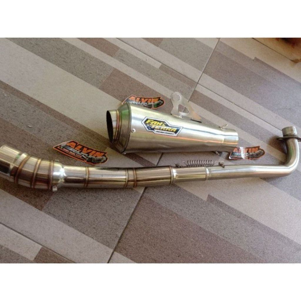 Racing Exhaust Fantera All Bebek Jupiter Vega Grand Smash Supra Blade ...