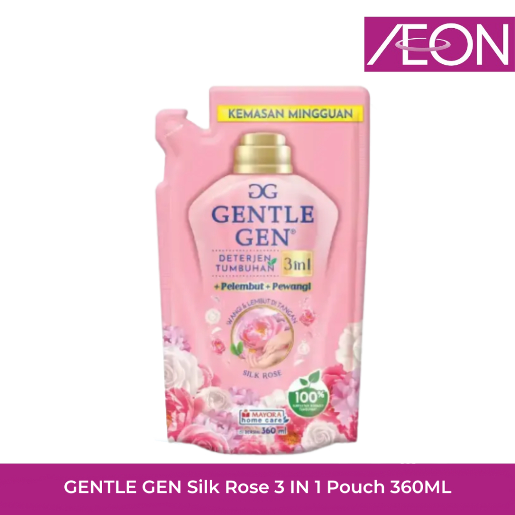 GENTLE GEN Silk Rose 3 IN 1 Pouch 360ML