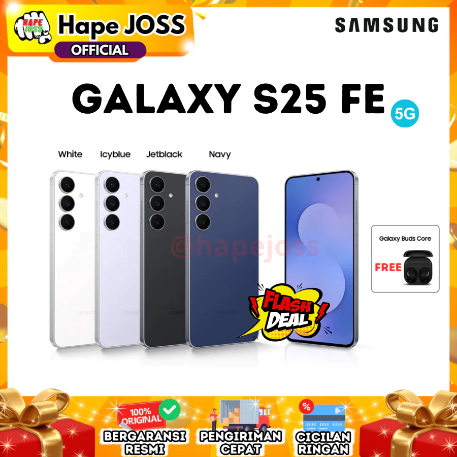 Samsung Galaxy S25 FE 5G 8/512GB NFC ( FREE BUDS ) Garansi Resmi