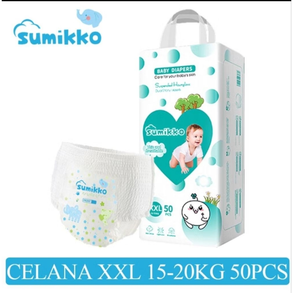 sumikko baby pants tipe celana M50/L50/Xl50/XXL50/XXXL50 - Gambar 4
