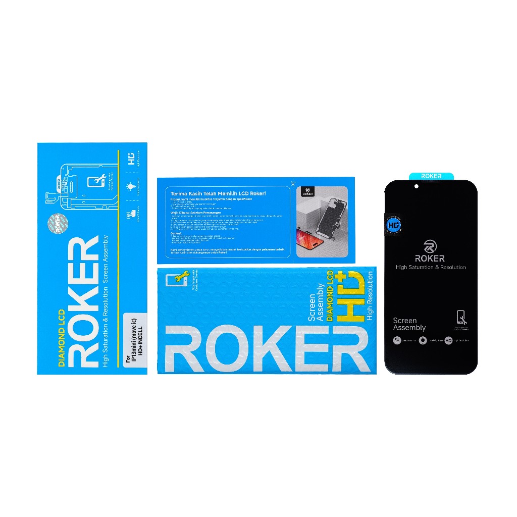 ROKER DIAMOND LCD TOUCHSCREEN IP 13 MINI (move ic) HD+ - Gambar 4