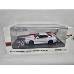 Inno64 Nissan Skyline GT-R R34 Nismo Sports Resetting White | Shopee ...