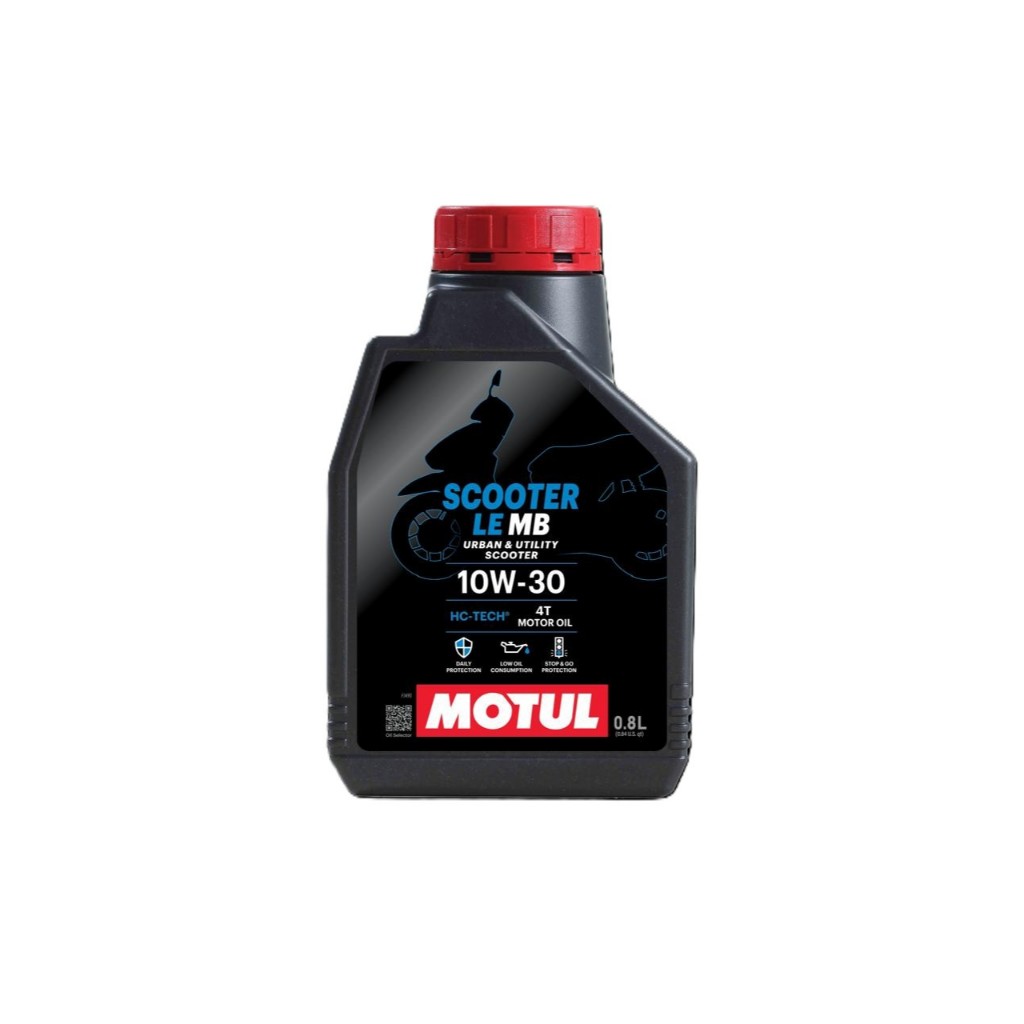 Oli Motor Motul SCOOTER LE 4T 10W30 0.8L II - Gambar 2