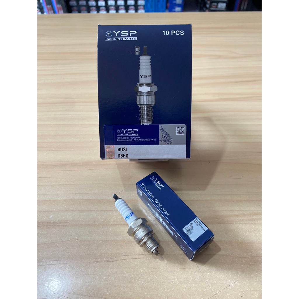 YSP D6HS SPARK PLUG D6 Astrea/ S90/ S90z/ C70/ C90/ Original/ | Shopee ...