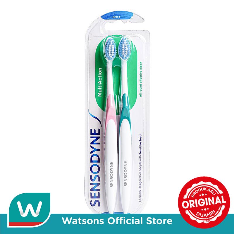 Sensodyne Sikat Gigi Multi Actionn Soft 2'S - Gambar 2