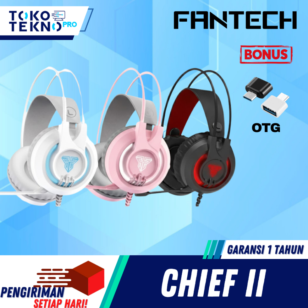 Fantech HG20 Chief II Sakura Edition RGB Gaming Headset