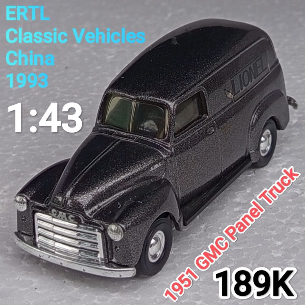 Diecast Mini Scale Old Car Vintage Scale 43 ERTL Classic Vehicles 1951 ...