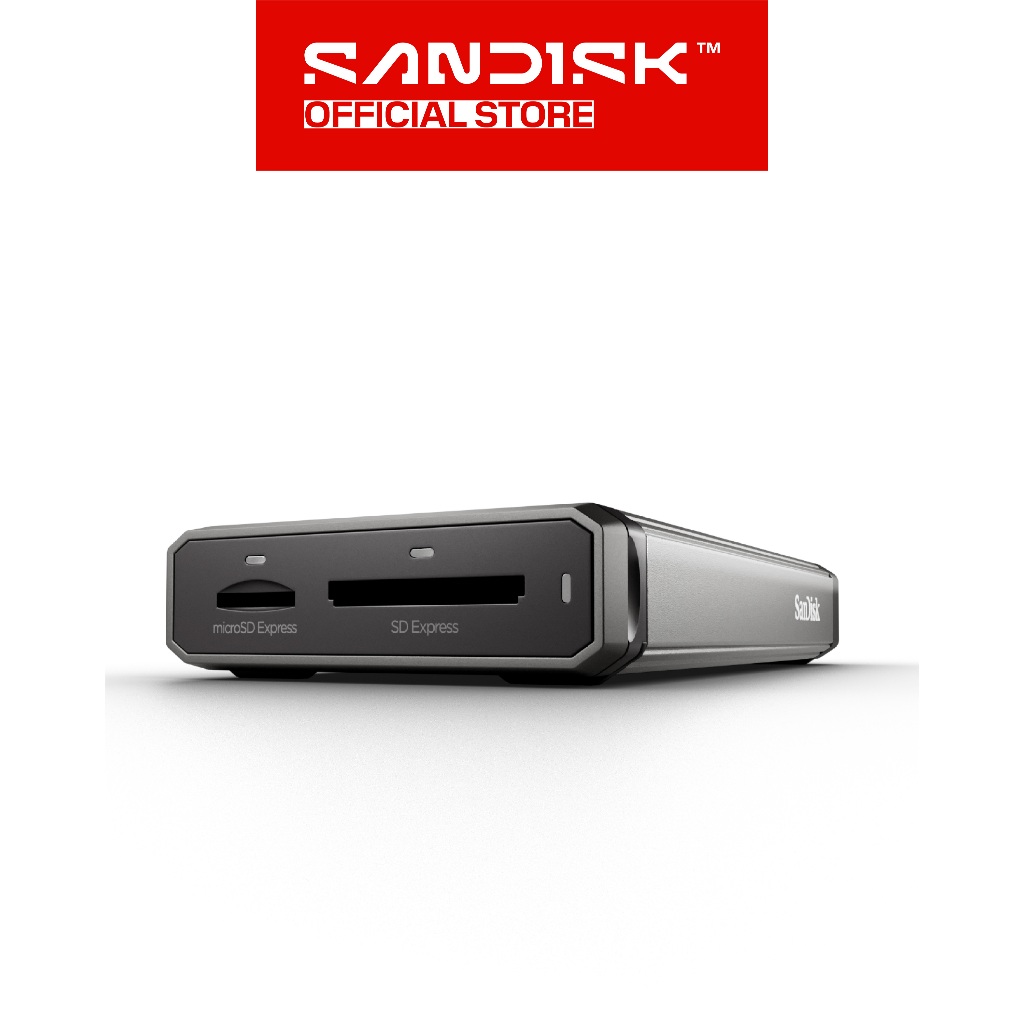 SanDisk PRO Reader SD Express Dual Card USB 3.2 Gen 2 Reader - Gambar 2