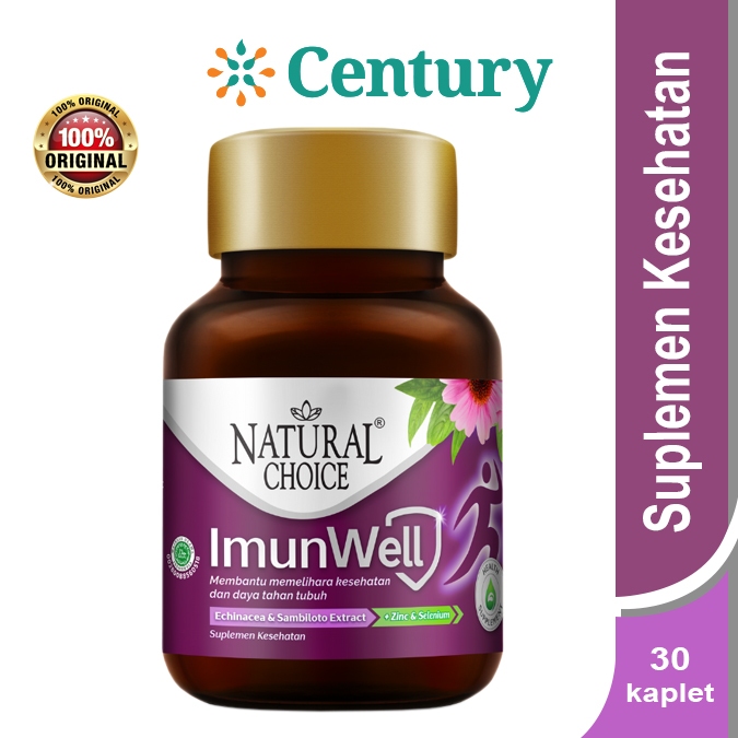 NATURAL CHOICE IMUNWELL ISI 30 KAP/ MULTIVITAMIN / SUPLEMENT KESEHATAN/