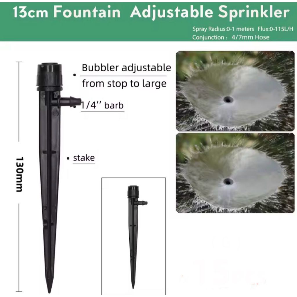 Stick Dripper Drip Stick - Adjustable Full Rain 360 Degree | Shopee ...