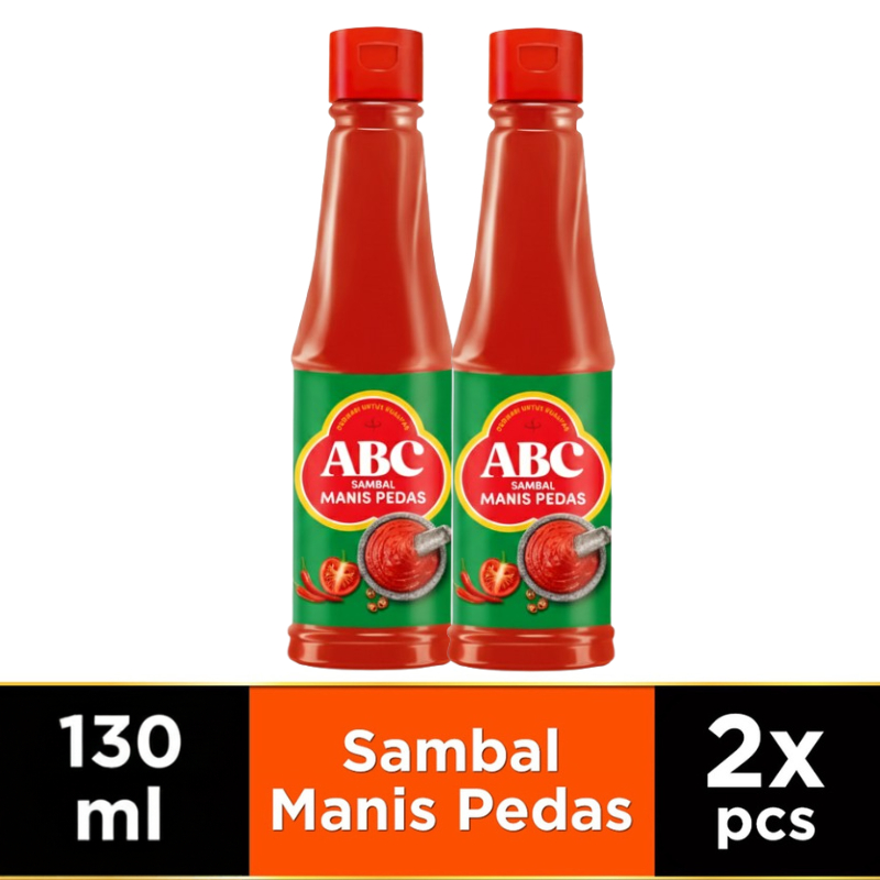 ABC Saus Sambal Manis Pedas 130 ml x 2 pcs