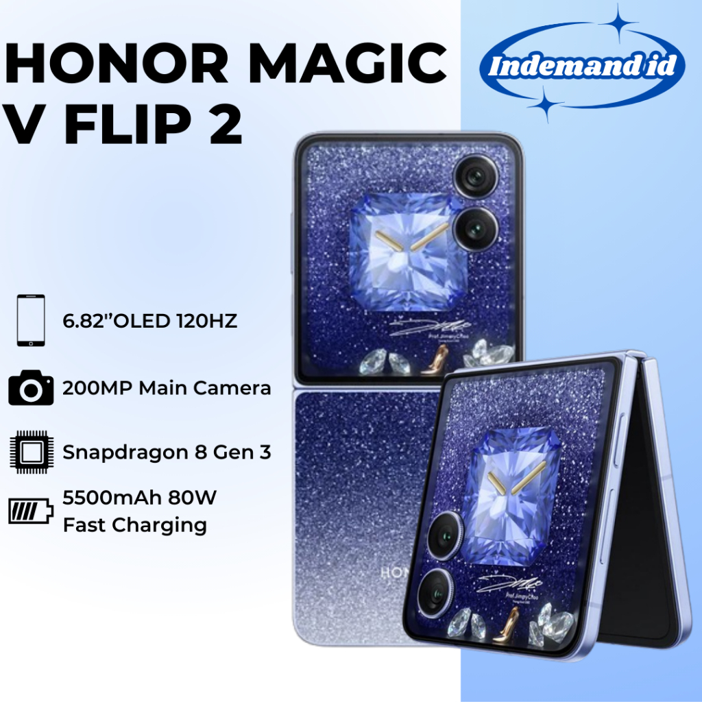 Honor Magic V Flip 2 5G 6.82''OLED 120HZ Snapdragon 8 Gen 3 5500mAh 80W