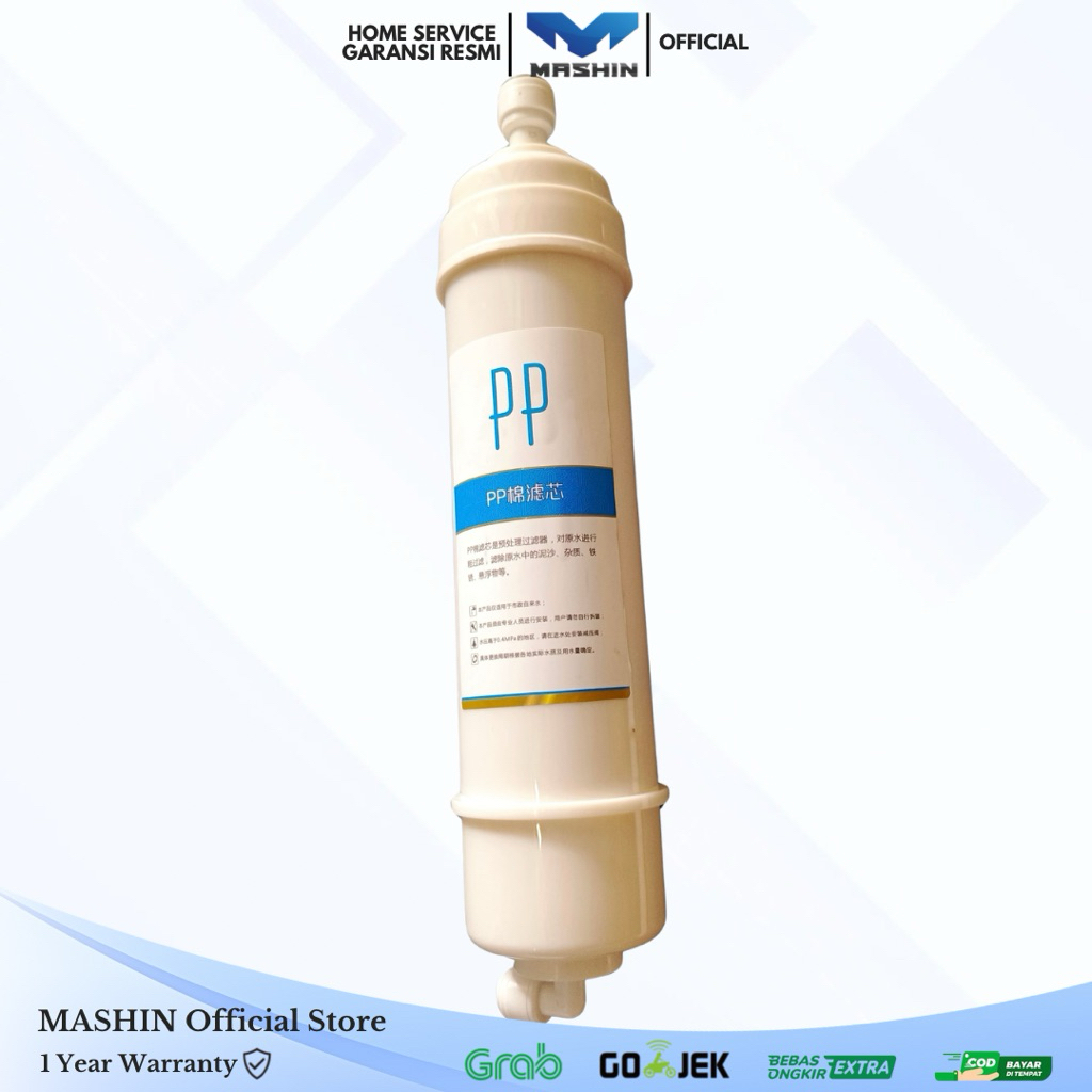 Mashin - Tambahan Filter Air Untuk Mesin Es Batu Kotak dan Bulat - Gambar 3