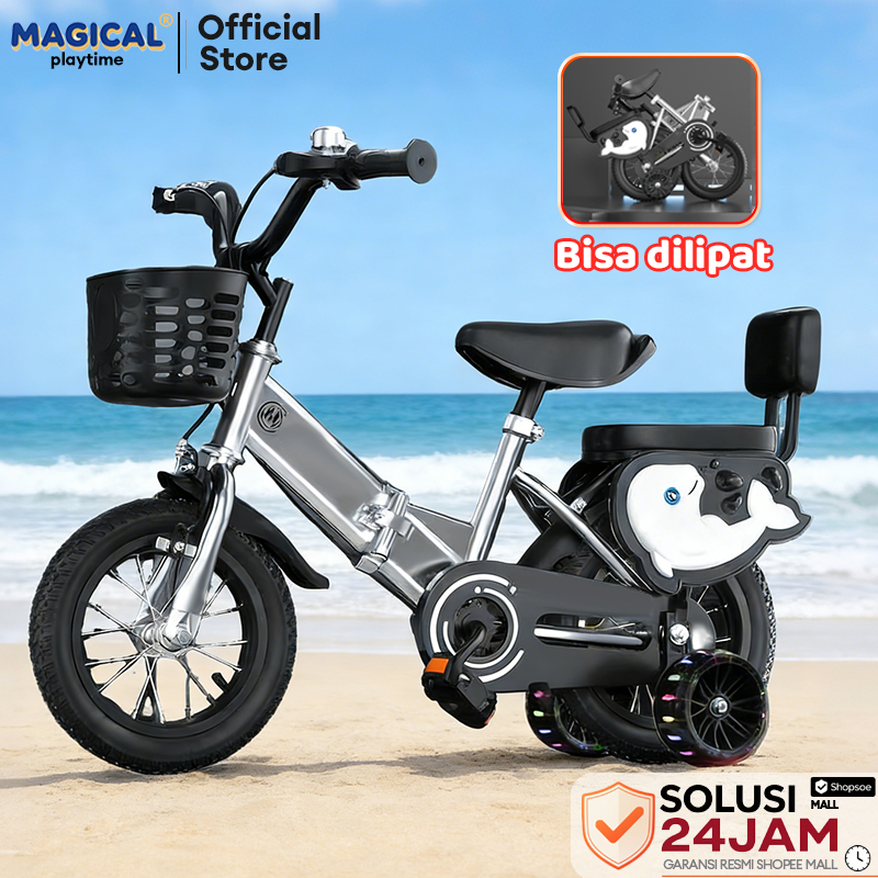 Magical Playtime Sepeda Anak Rangka Kokoh Lipat