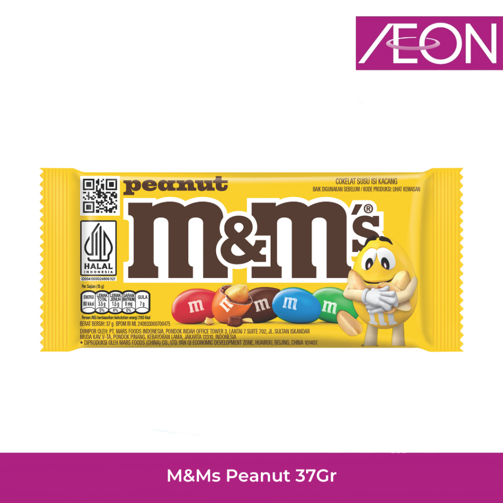 M&Ms Peanut 37g