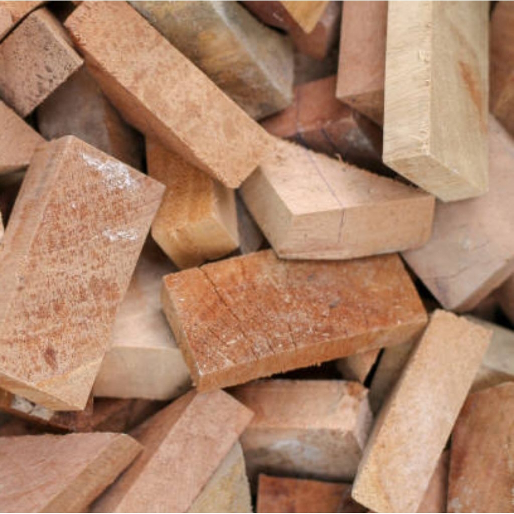 Kayu Bakar Kering 1 kg Ukuran Random - senaly - - Gambar 3