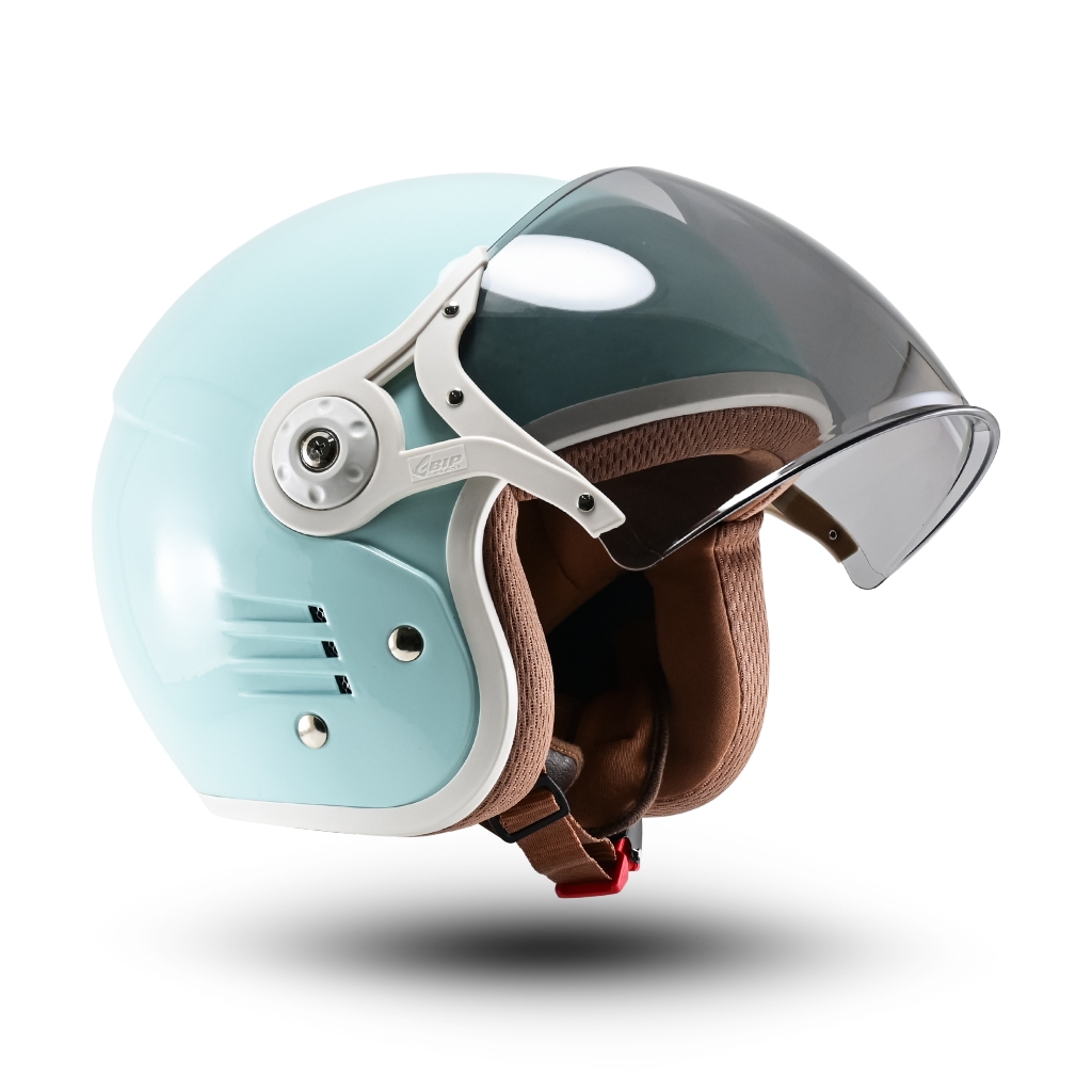 Helm Retro Bipplast Terbaru SNI Pria Wanita Solid FANTASY V2