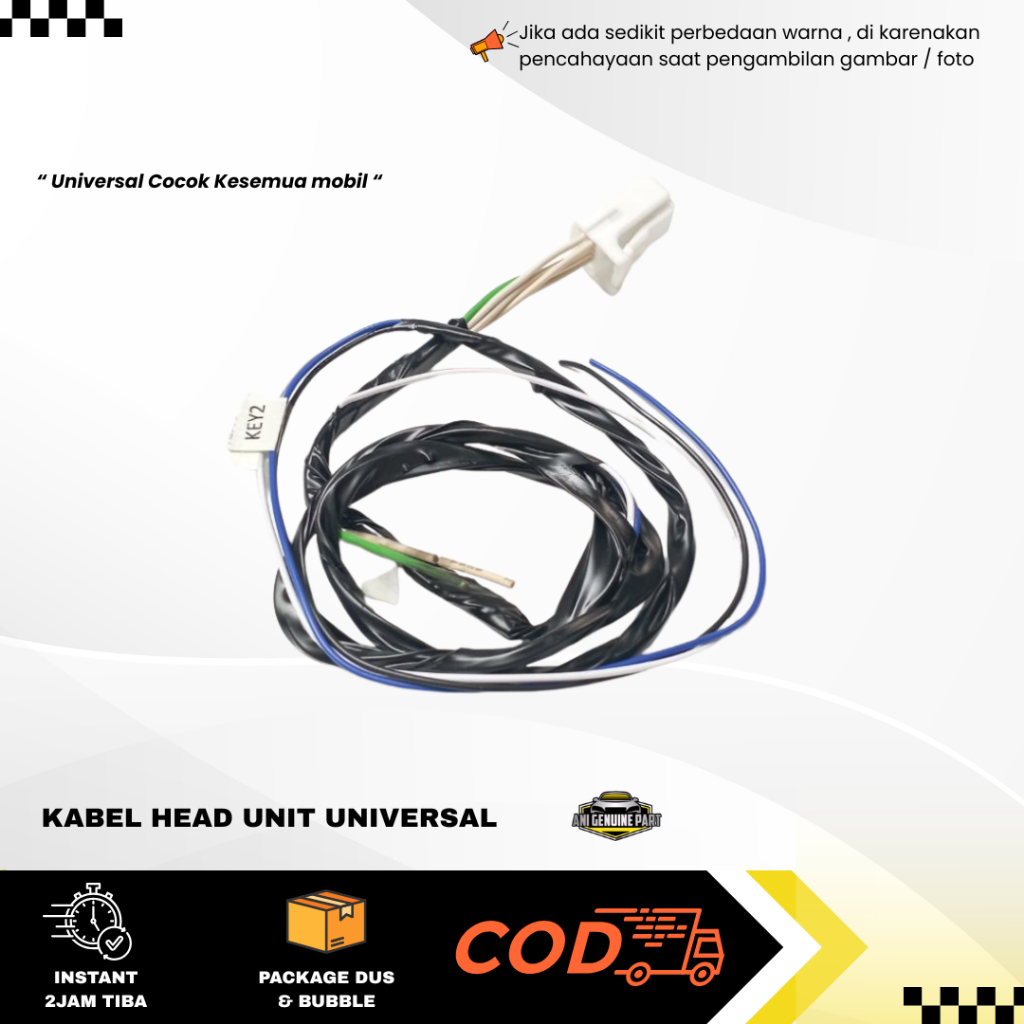 UNIVERSAL Steering Wheel CONTROL Condenser HEAD UNIT Cable | Shopee ...