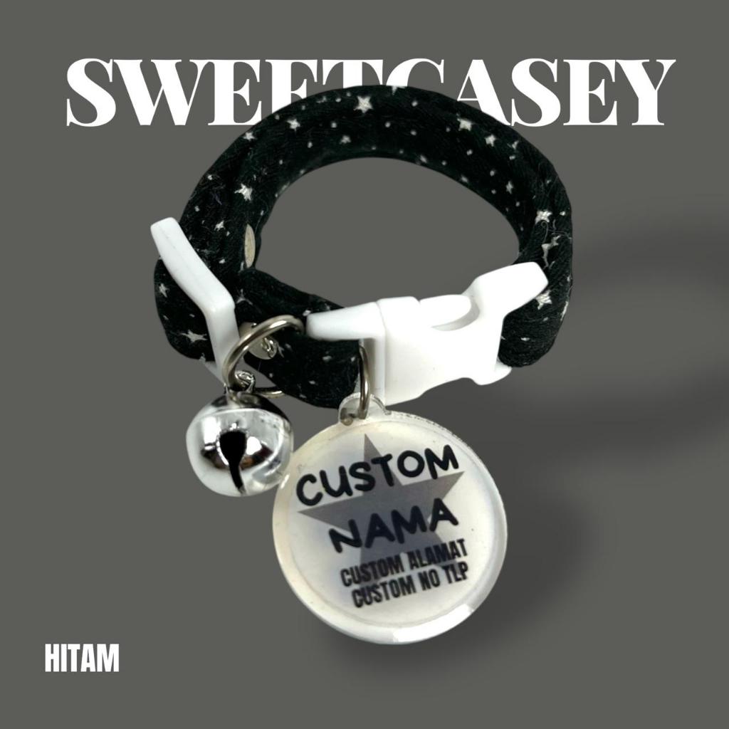 STAR CAT NECKLACE/KALUNG KUCING CUSTOM NAMA/KALUNG KUCING FREE NAMA - Gambar 3