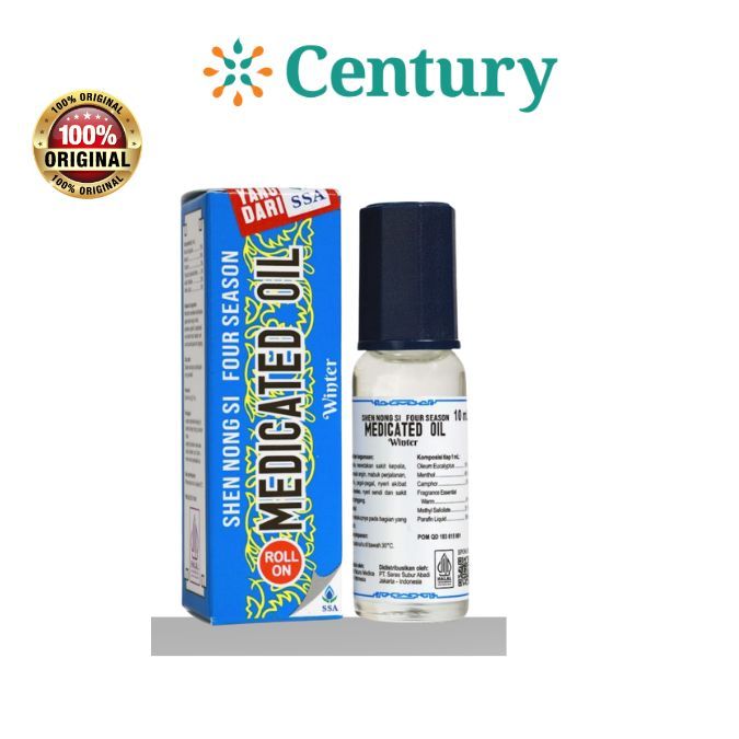 MEDICATED OIL ROLL ON WINTER 10ML / MINYAK ANGIN / PERAWATAN TUBUH - Gambar 2