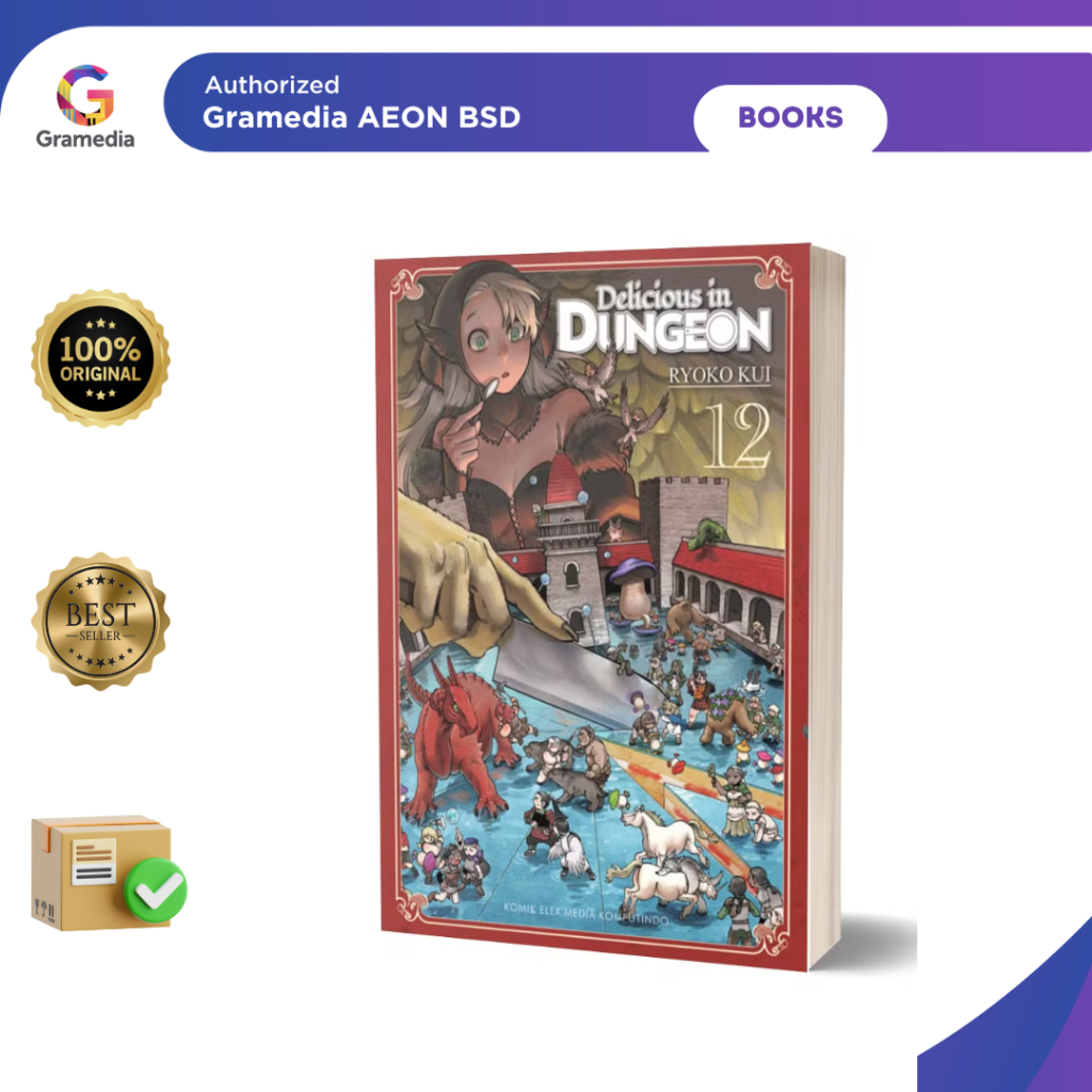 Komik Delicious In Dungeon 12 - Gramedia AEON BSD - Gambar 2