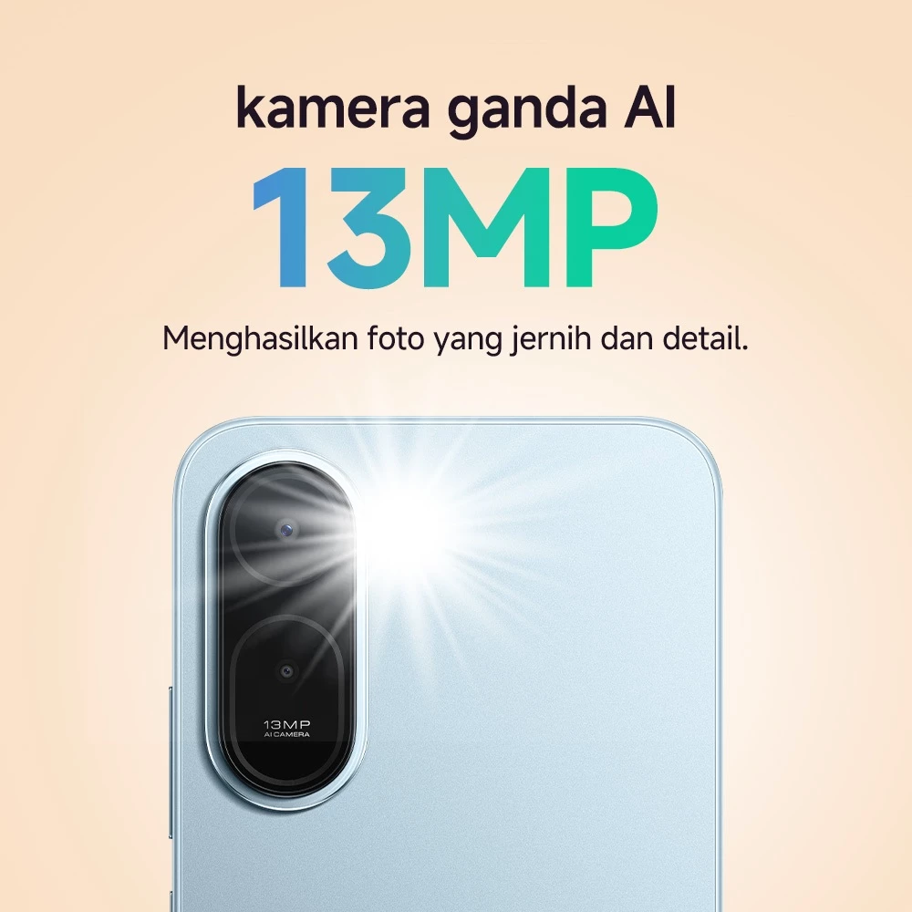 Xiaomi Redmi A7 Pro (4+64 GB) (4+128 GB) / Layar imersif 6.9 inch / Baterai 6000mAh (Typ) / Xiaomi HyperOS / Prosesor octa-core / Desain ramping dan elegan / 13MP kamera ganda AI / HP Android [Xiaomi Official Store] - Gambar 4