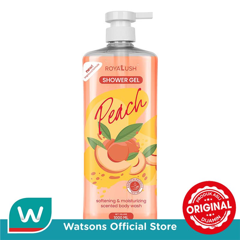 Royalush Shower Gel Peach 1000ml