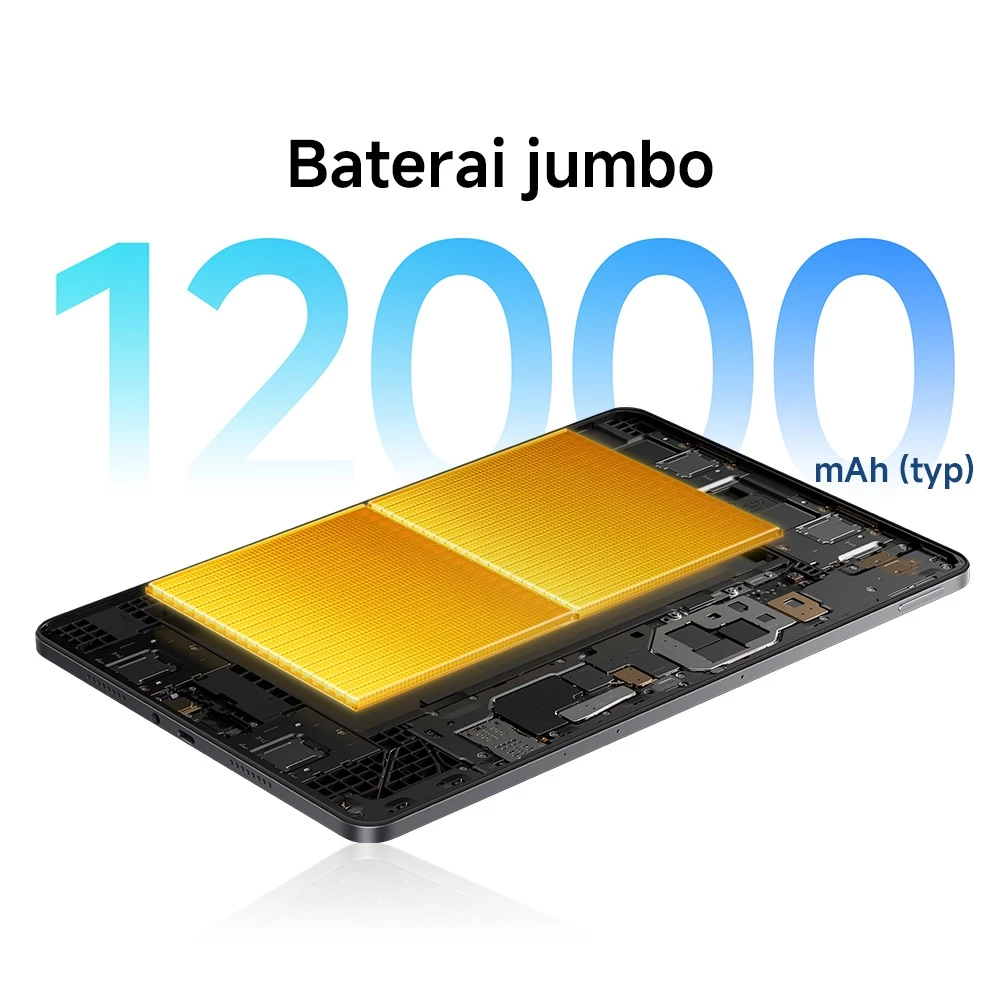 Redmi Pad 2 Pro (6GB/128GB) (8GB/256GB) | 12.1" 2.5K crystal-clear display | Massive 12000mAh (typ) battery | Snapdragon 7s Gen 4 | Quad speaker with Dolby Atmos® [Official Store] - Gambar 4