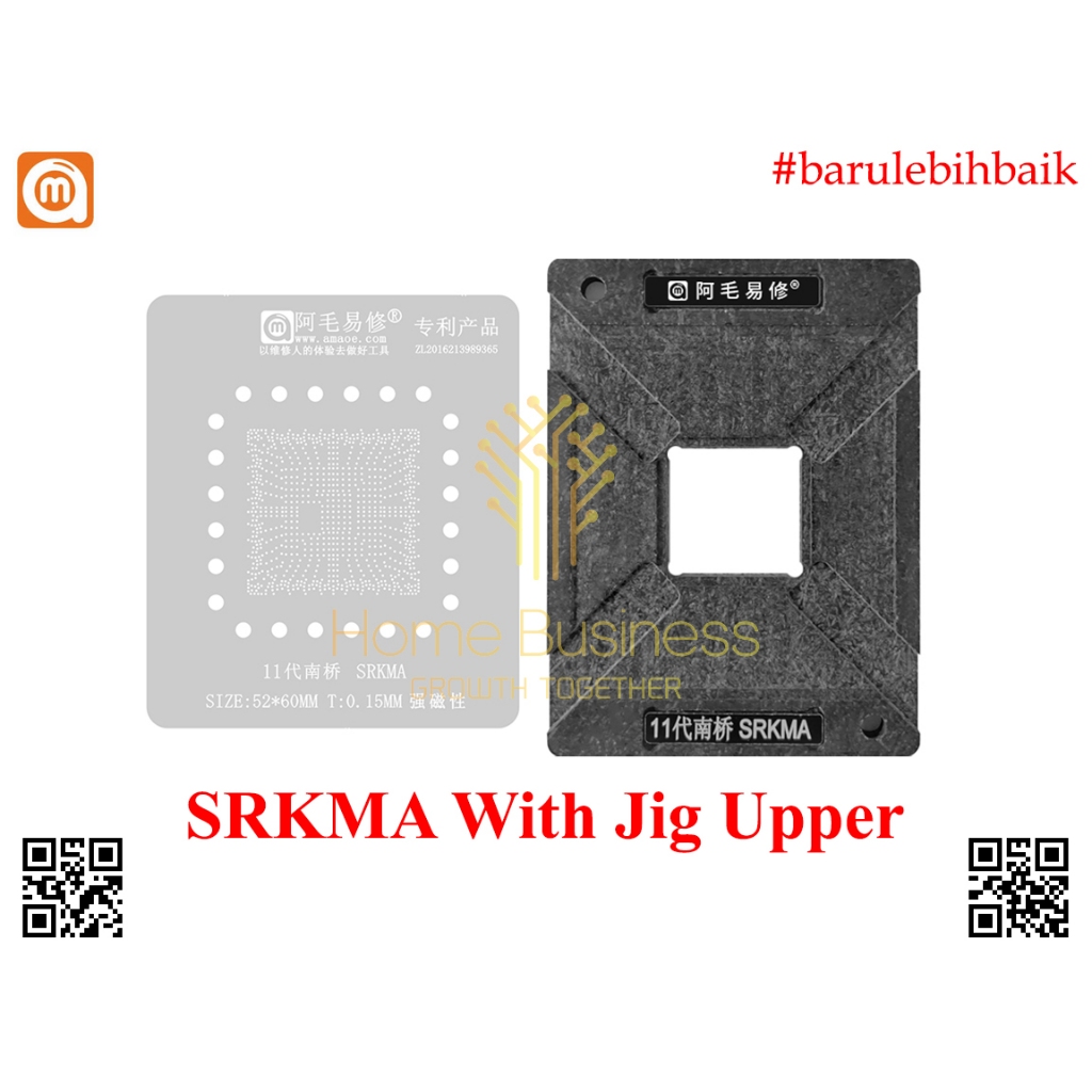 Amaoe Stencil BGA Reballing Chipset PCH SRKMA SRKM7 SRKMB SRKM2 SRKM3 ...