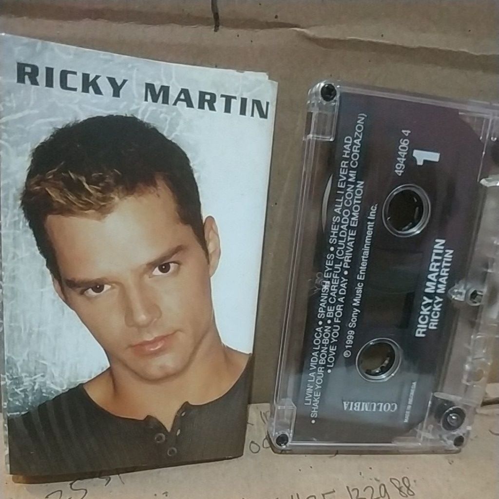 Ricky Martin Audio Cassette Tape | Shopee Singapore