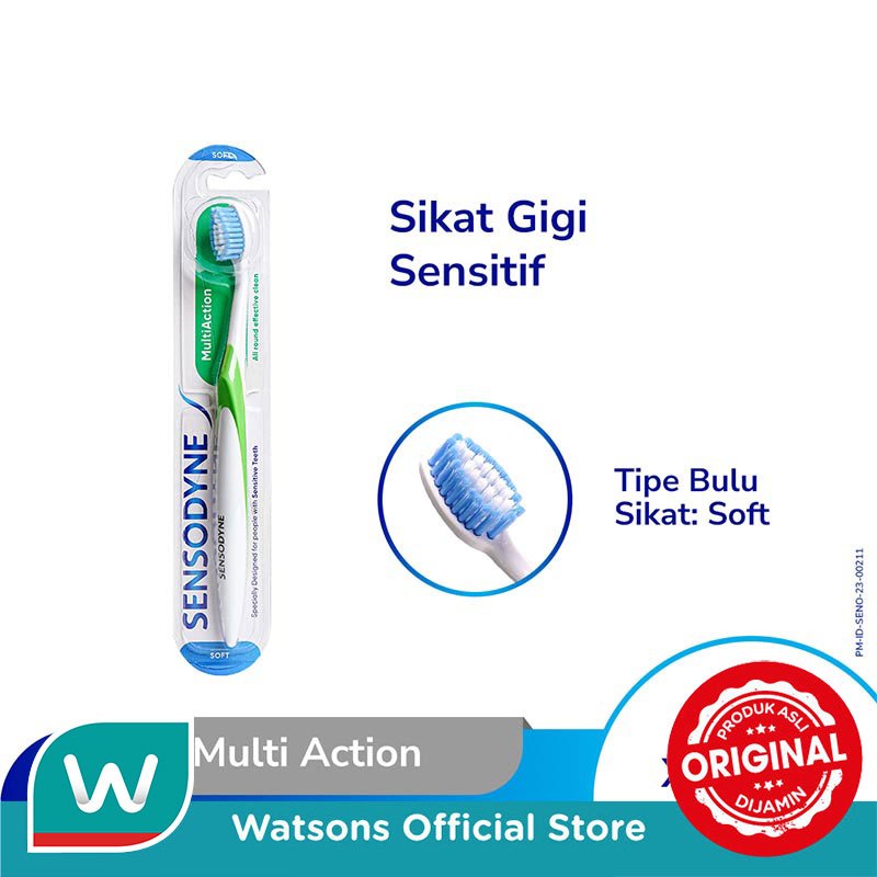 Sensodyne Sikat Gigi Multi Action Soft 1'S