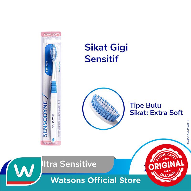 Sensodyne Sikat Gigi Ultra Sensitive Extra Soft 1'S