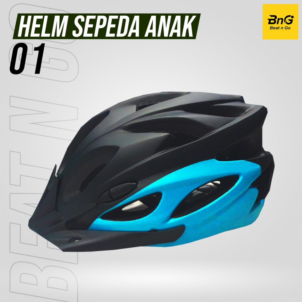 Beat n Go - Helm Sepeda Anak Karakter TYPE 01 - EPS Foam & PC Shell - Gambar 3