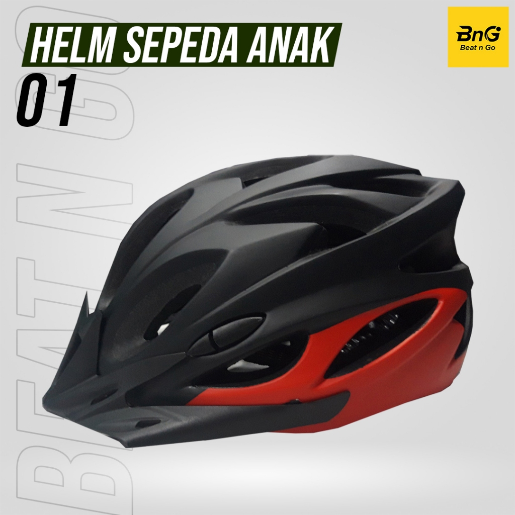 Beat n Go - Helm Sepeda Anak Karakter TYPE 01 - EPS Foam & PC Shell - Gambar 4