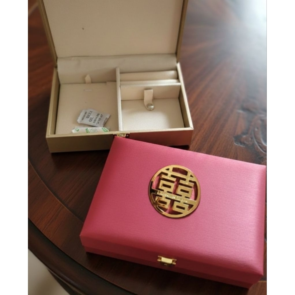 Gold jewelry box, gold box set, sangjit, dowry, proposal, gift 3128 ...