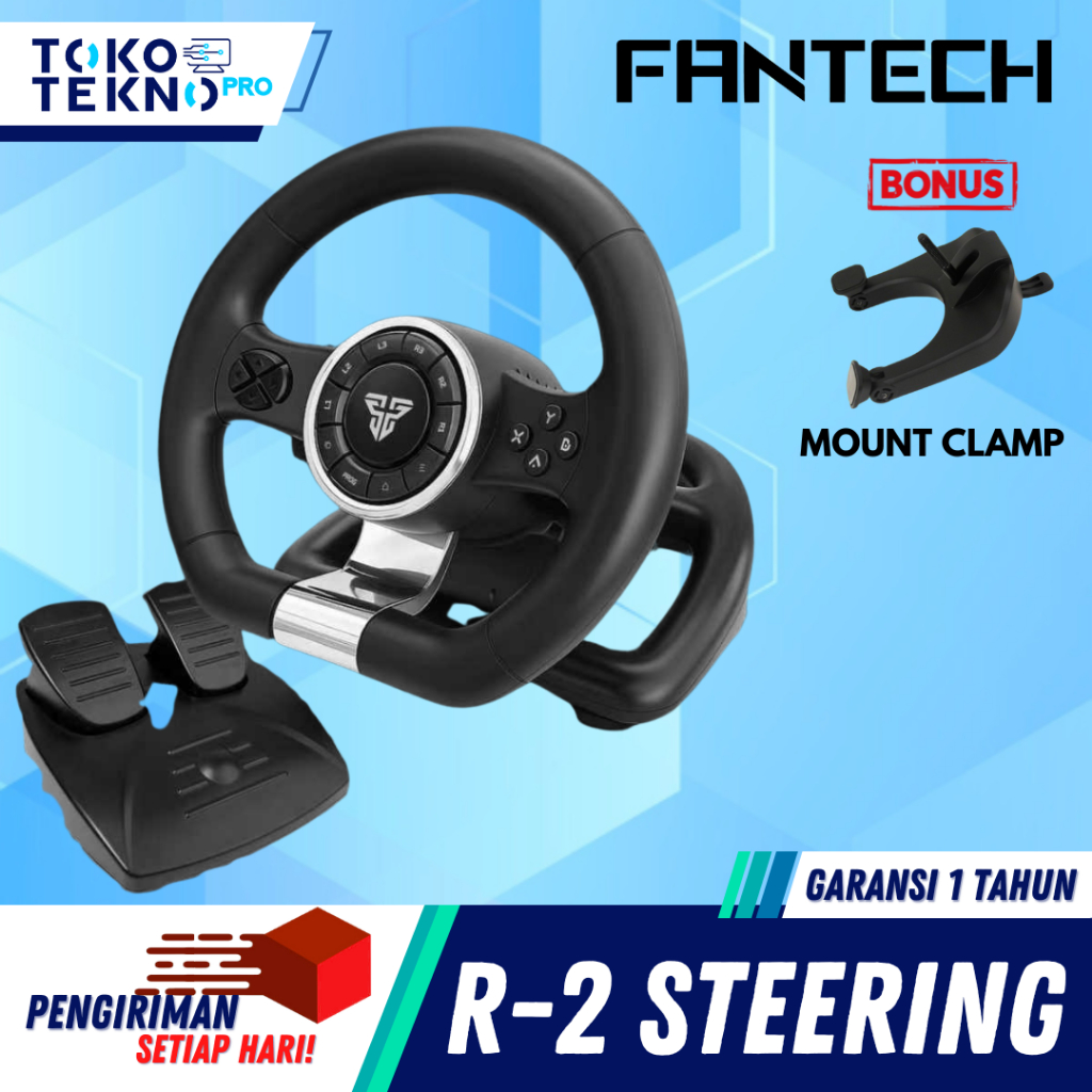 Fantech R2 / R 2 / R-2 Racing Steering Wheel Simulator